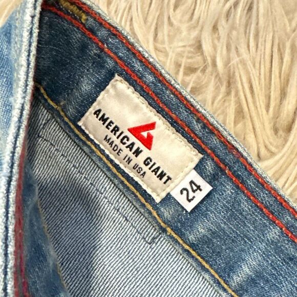 American Giant Skinny Jeans size 24 - Picture 2 of 6
